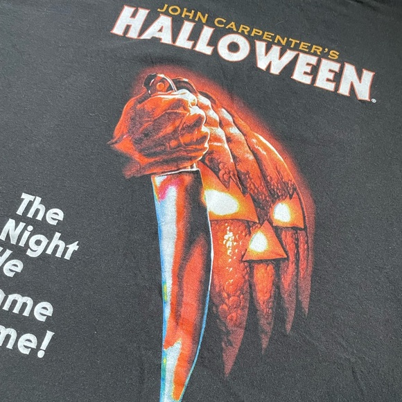 John Carpenters Halloween promo movie poster tee - Picture 5 of 14